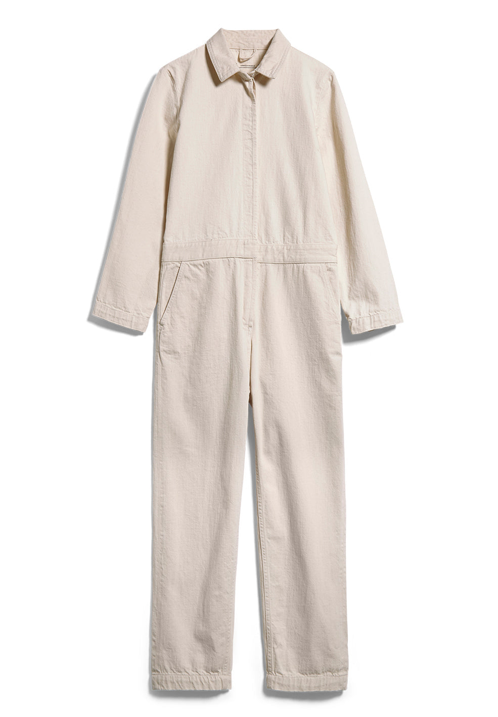 Combinaison écru en coton bio et recyclé non teinté  - ALEAA UNDYED