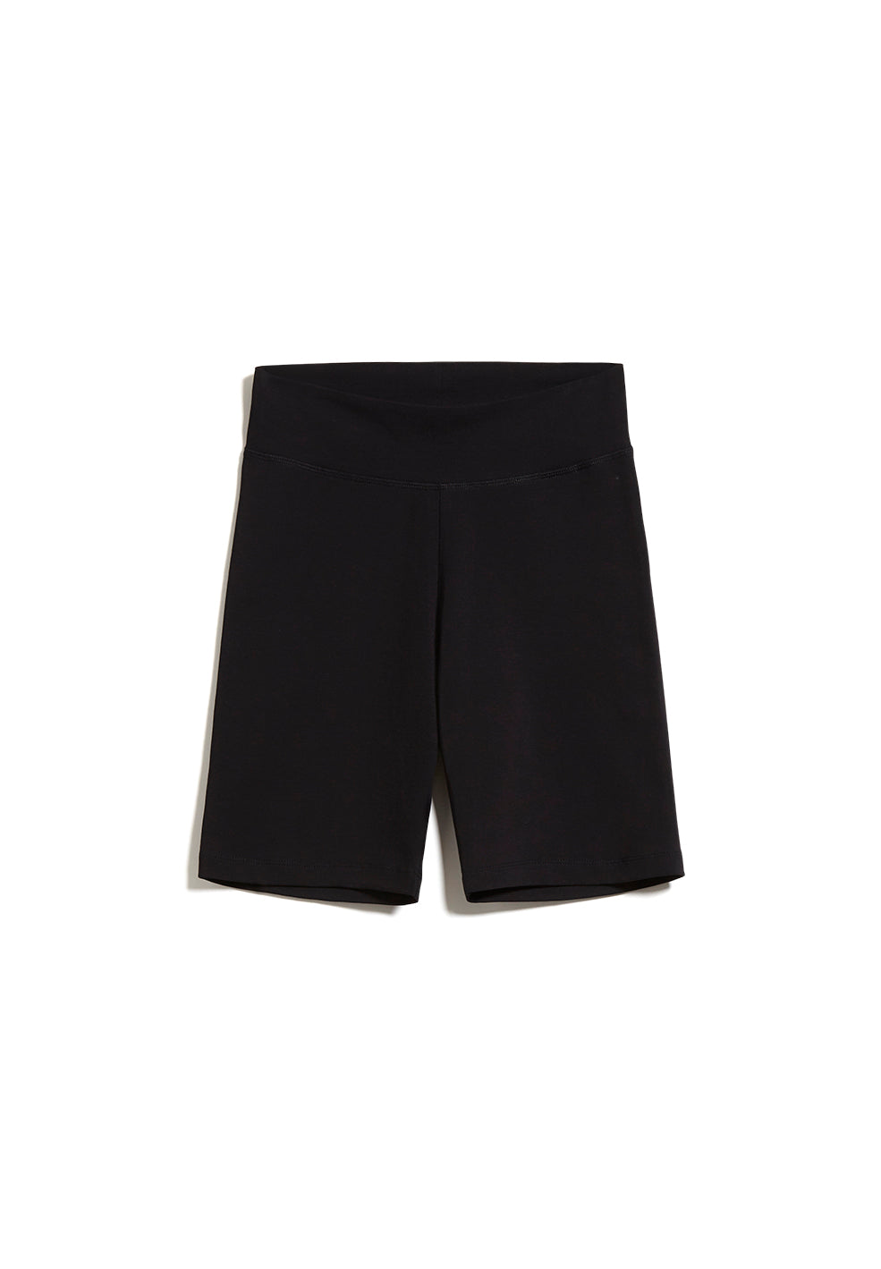 Short biker noir en coton bio - nedaa solid black