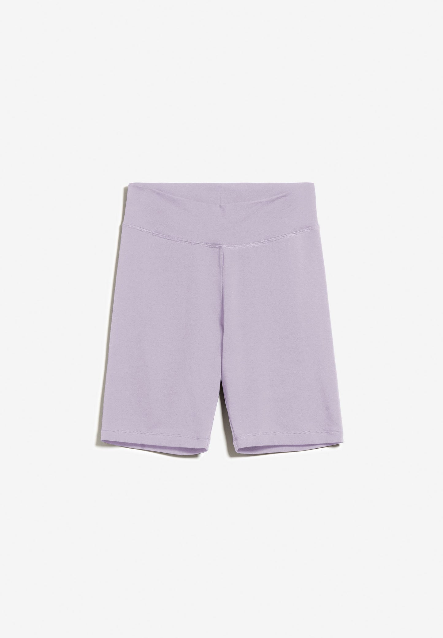 Short biker lilas en coton bio - nedaa solid purple noise