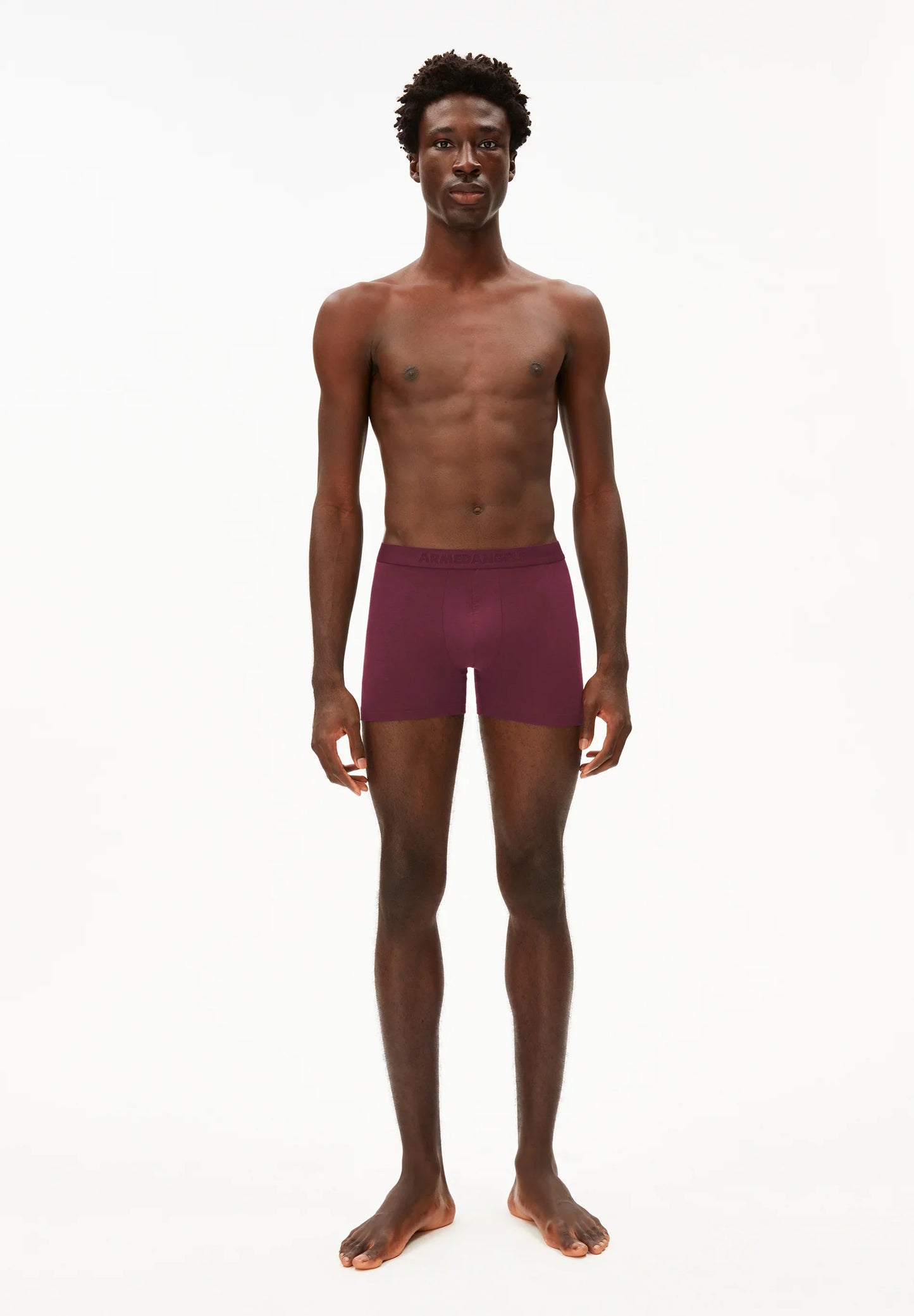 Boxer en modal | bordeaux "ricaard - cranberry juice"