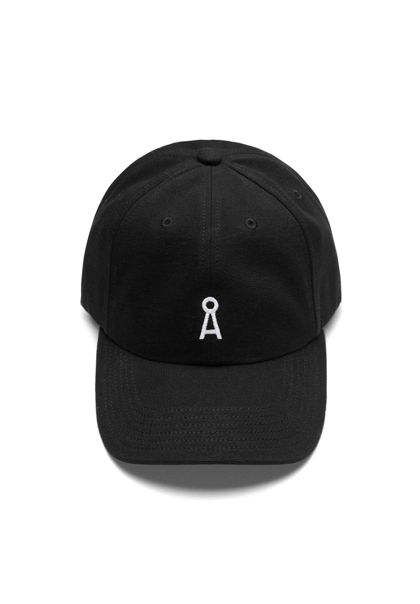 Casquette noire en coton bio - yaanis black