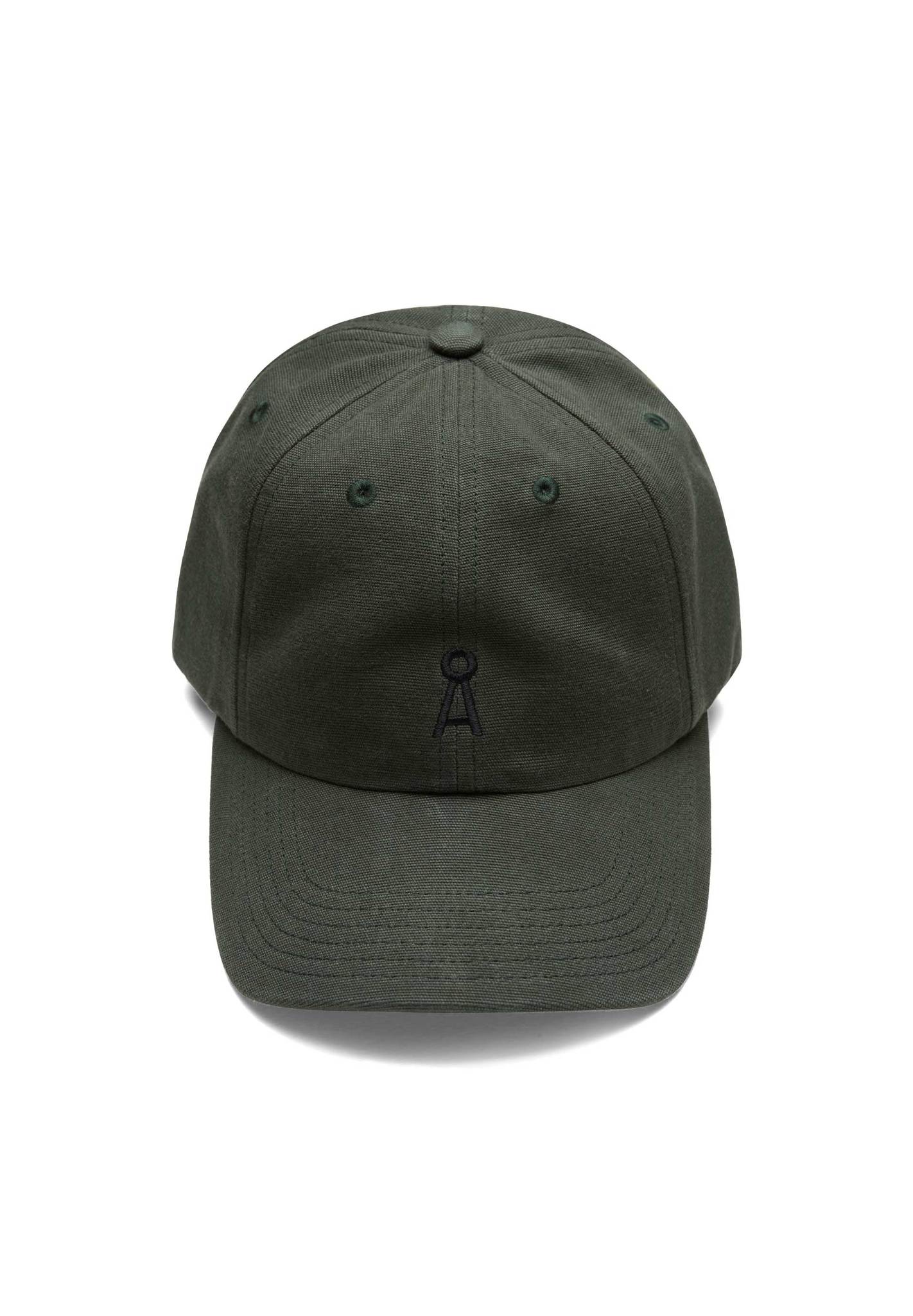 Casquette vert sapin en coton bio - yaanis dark pine