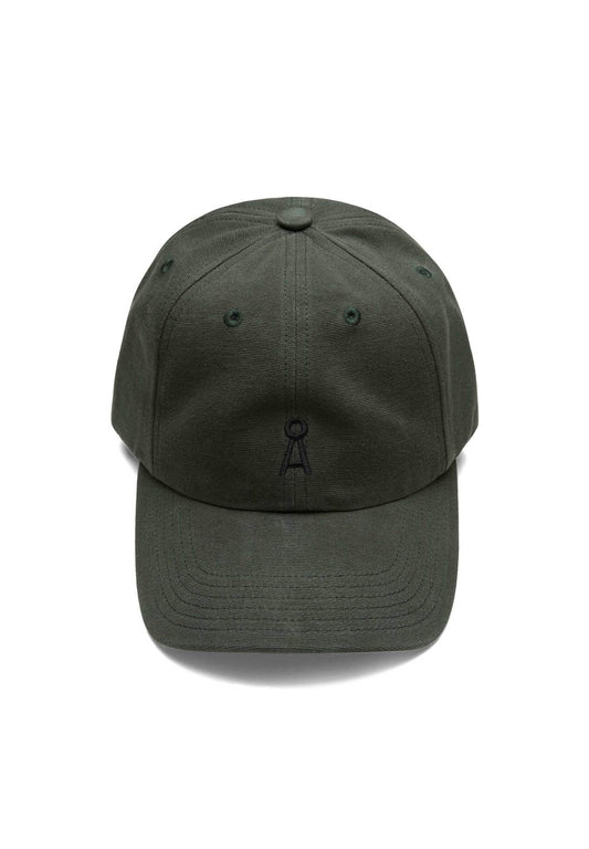 Casquette vert sapin en coton bio - yaanis dark pine
