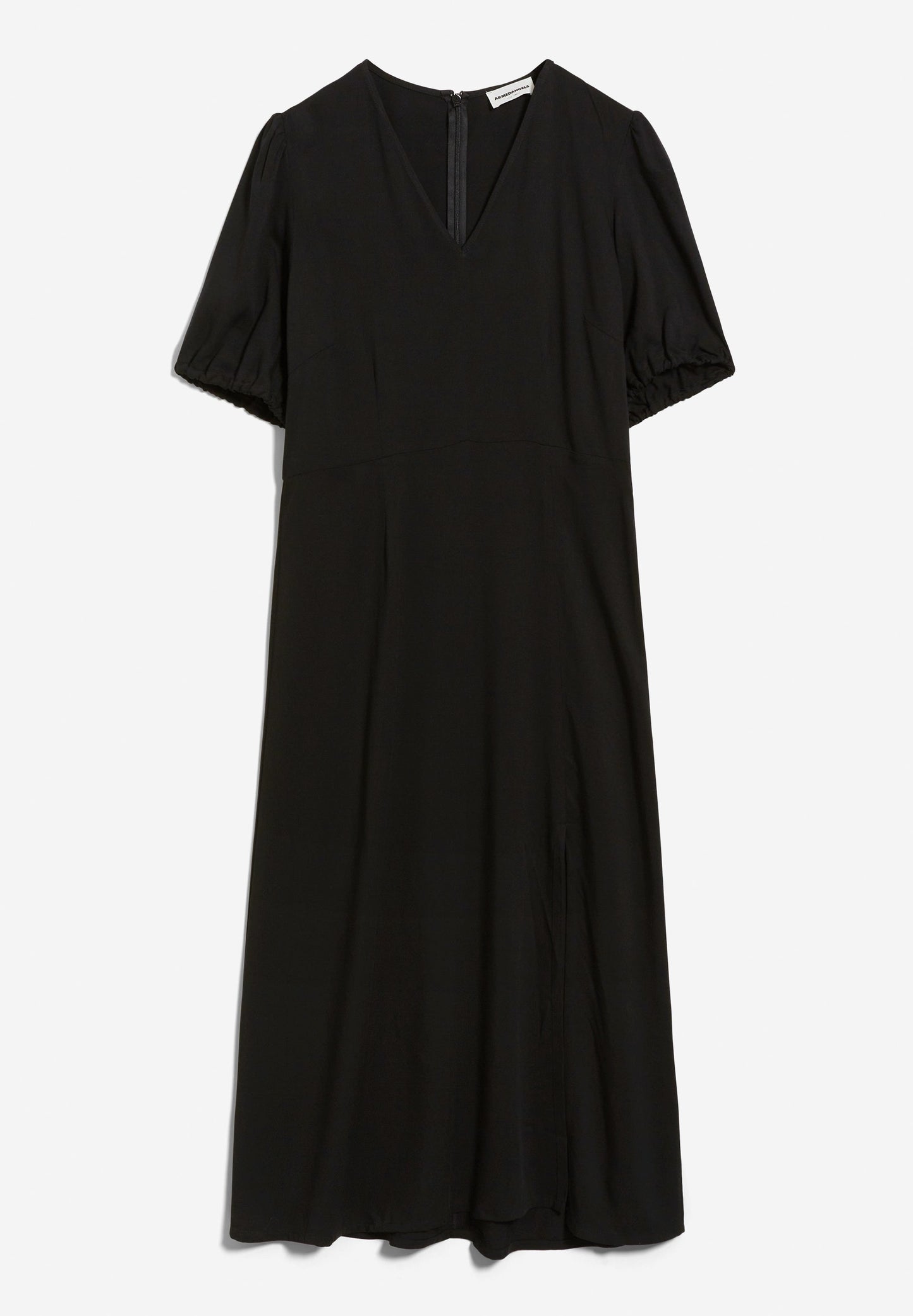 Robe longue noire en viscose - caaitlin