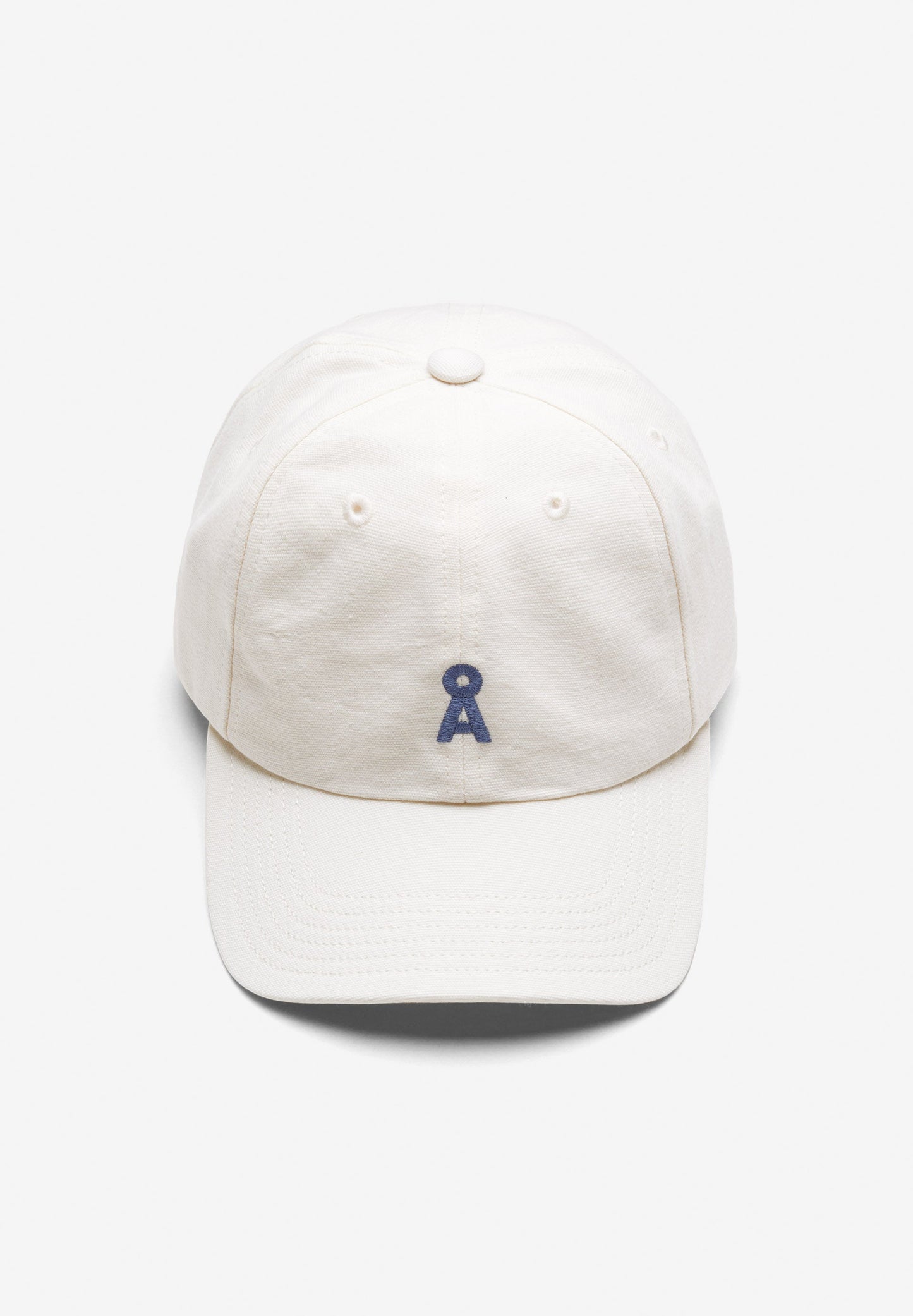 Casquette blanche en coton bio - yenaas bold off white
