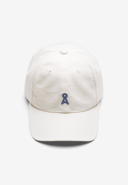 Casquette blanche en coton bio - yenaas bold off white