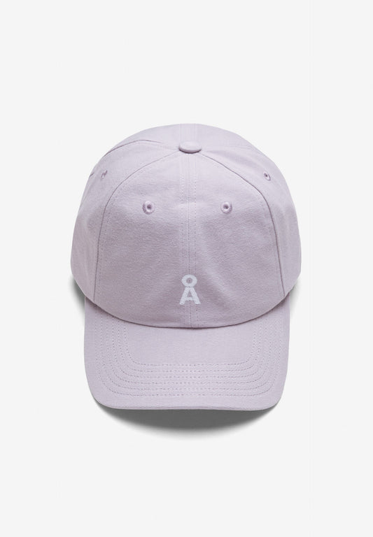 Casquette lilas en coton bio - yenaas bold purple noise