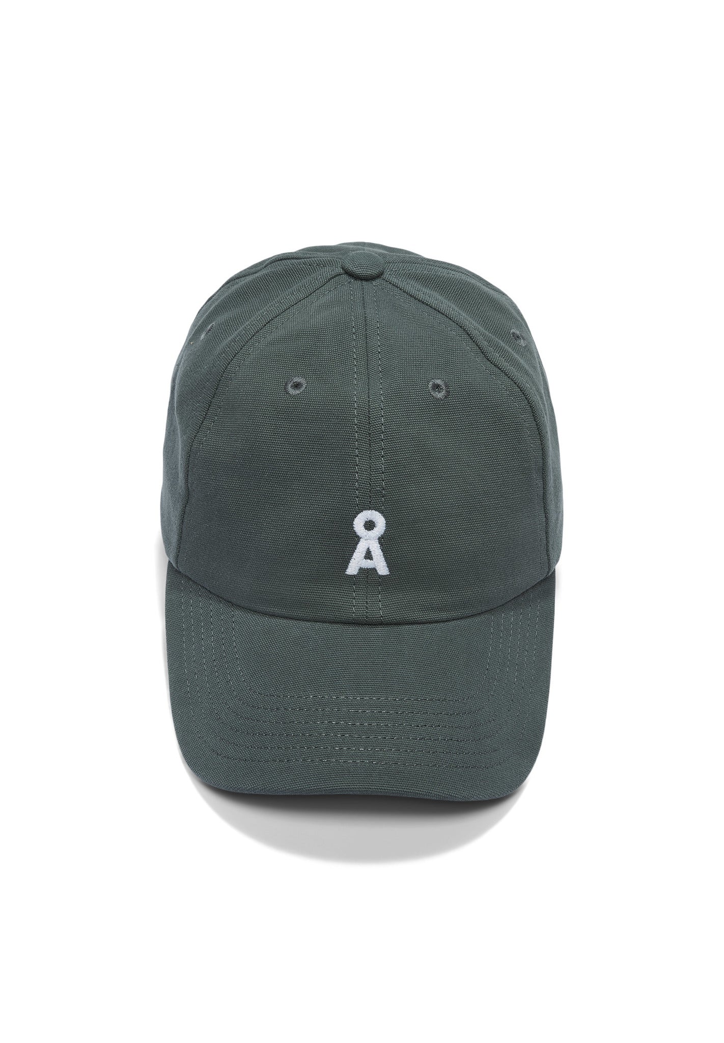 Casquette en coton bio | gris foncé "yenaas bold space steel"