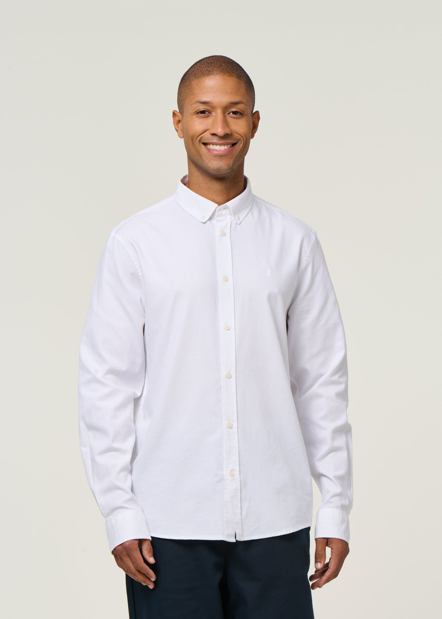 Chemise en coton bio | blanche "quaasa - white"