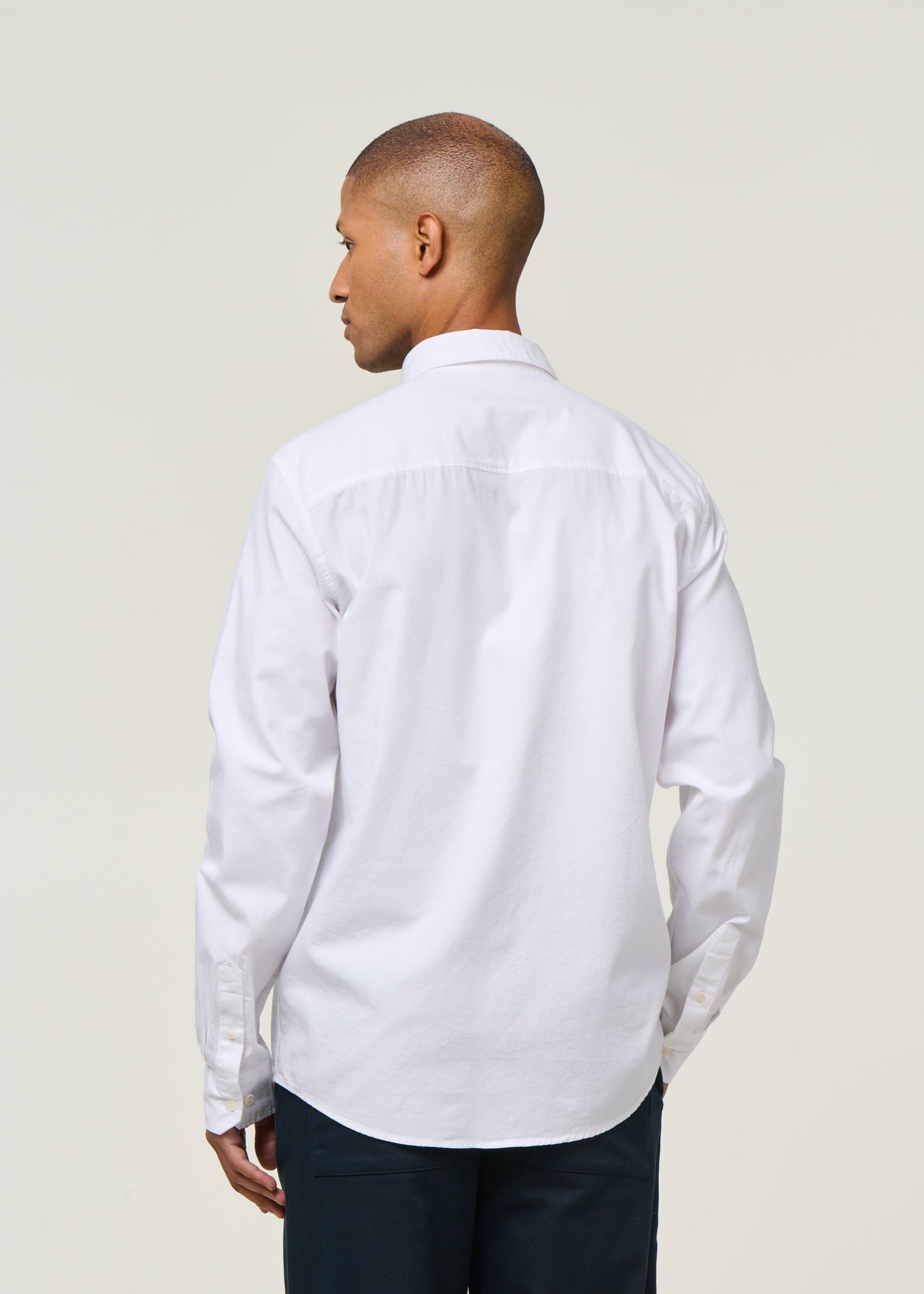 Chemise en coton bio | blanche "quaasa - white"