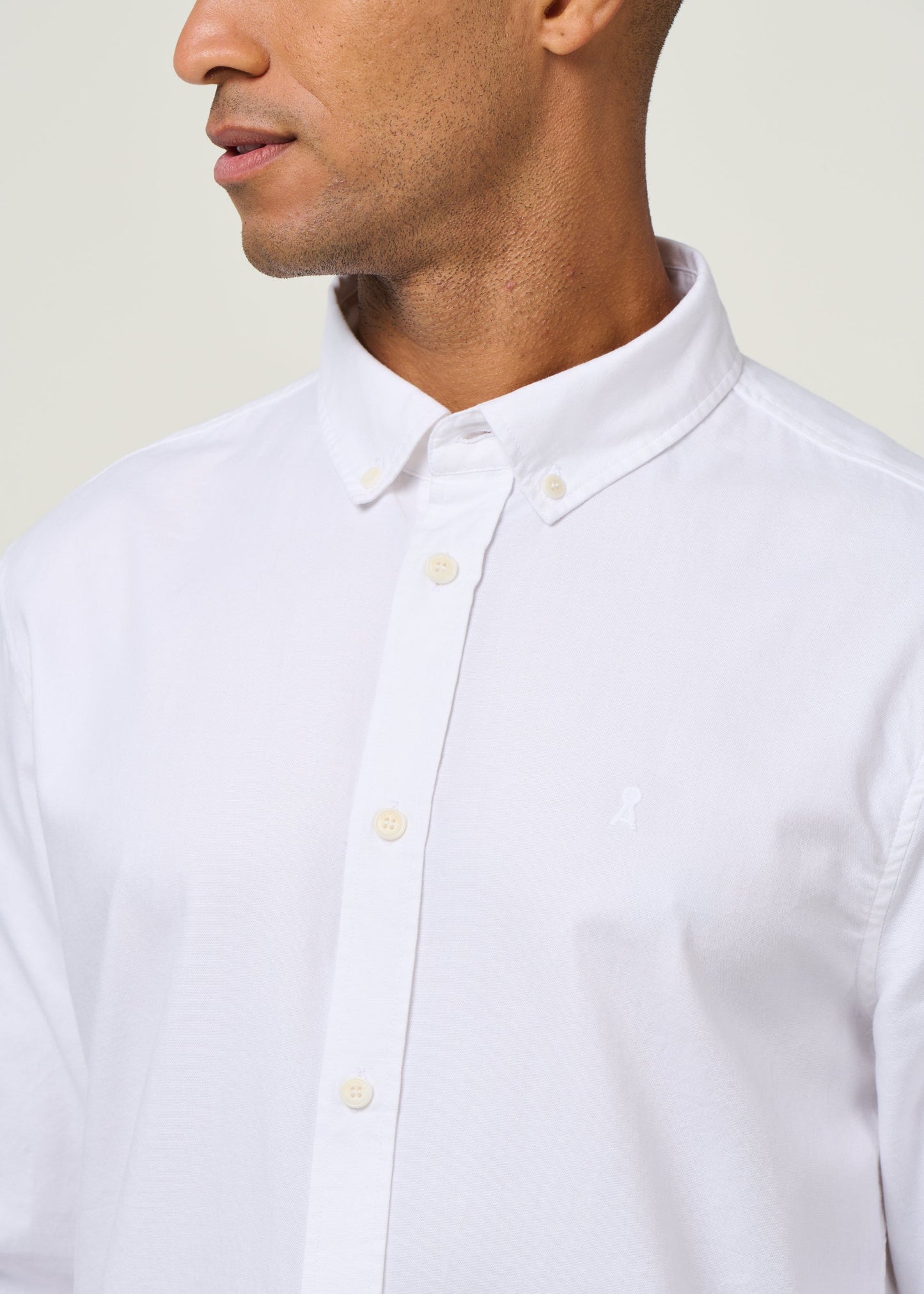 Chemise en coton bio | blanche "quaasa - white"