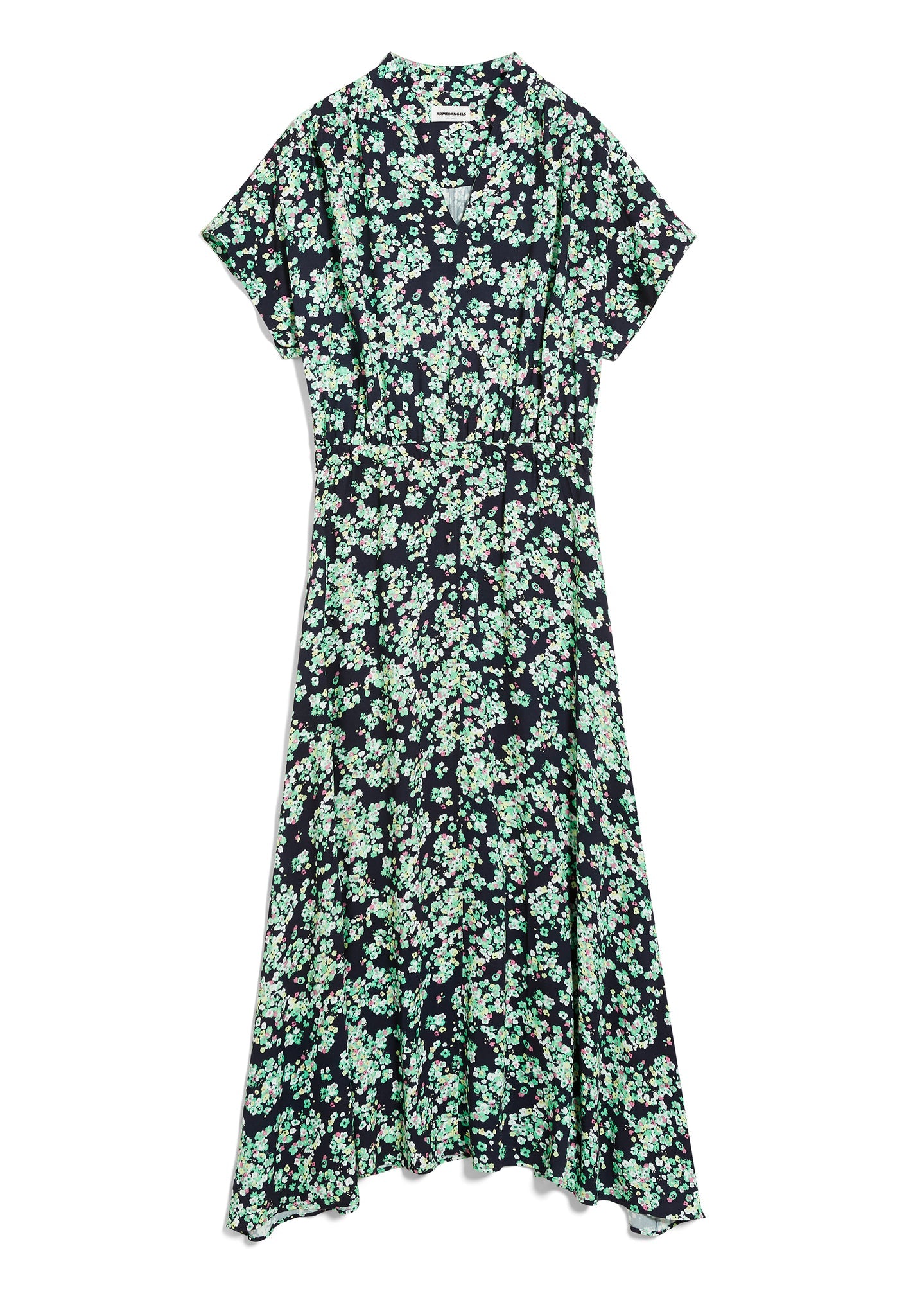 ROBE LONGUE fleurie en lenzing - swaantje ditsy floral night sky