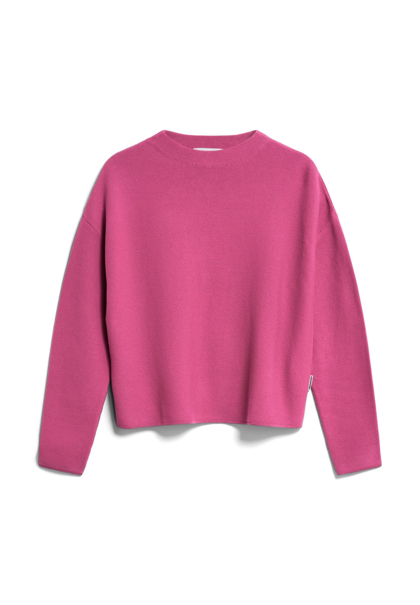 Pull ample en coton bio | rose "merinaa links links crushed berry"