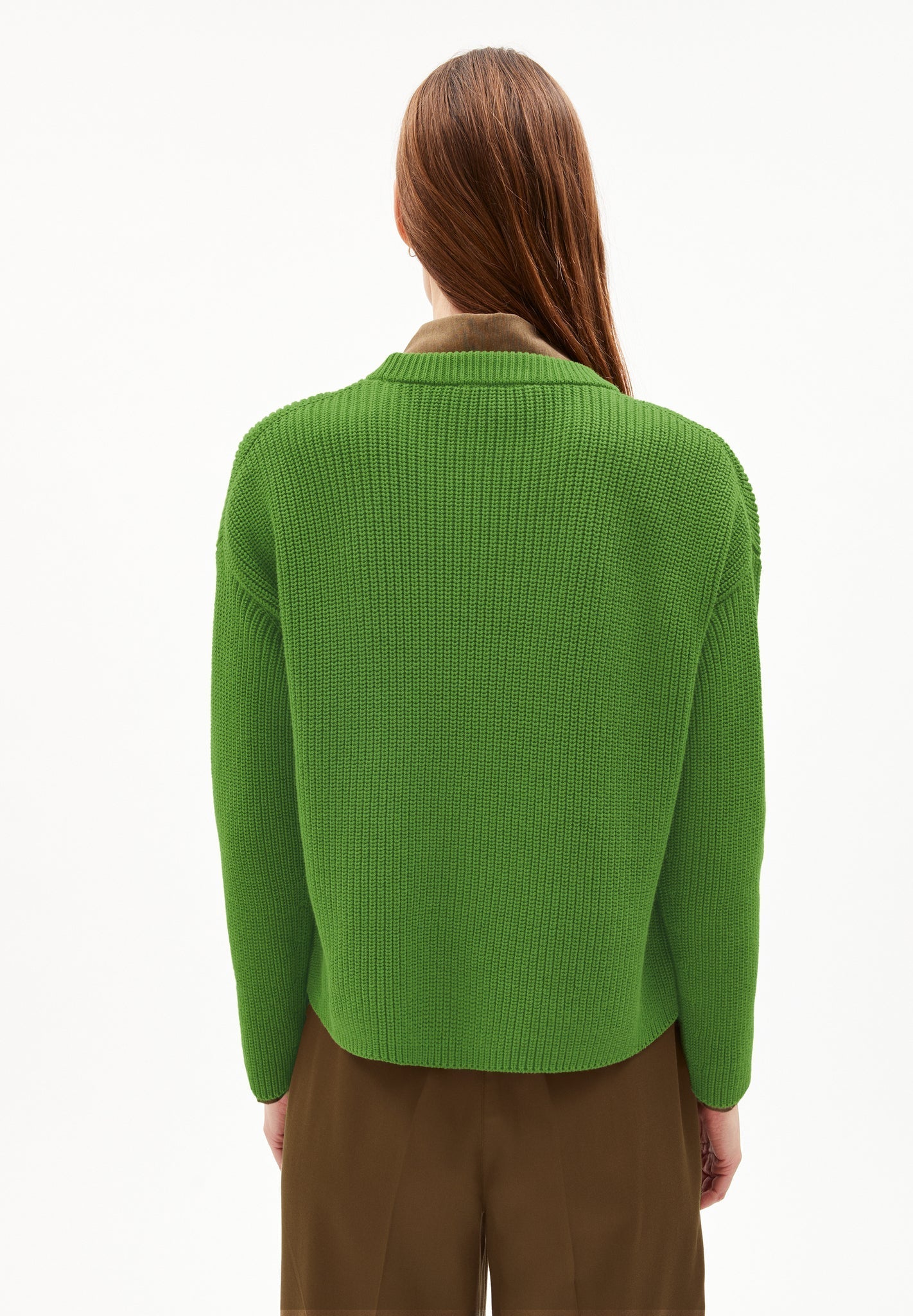 Pull ample en coton bio | vert 'nuriaas ivy green'