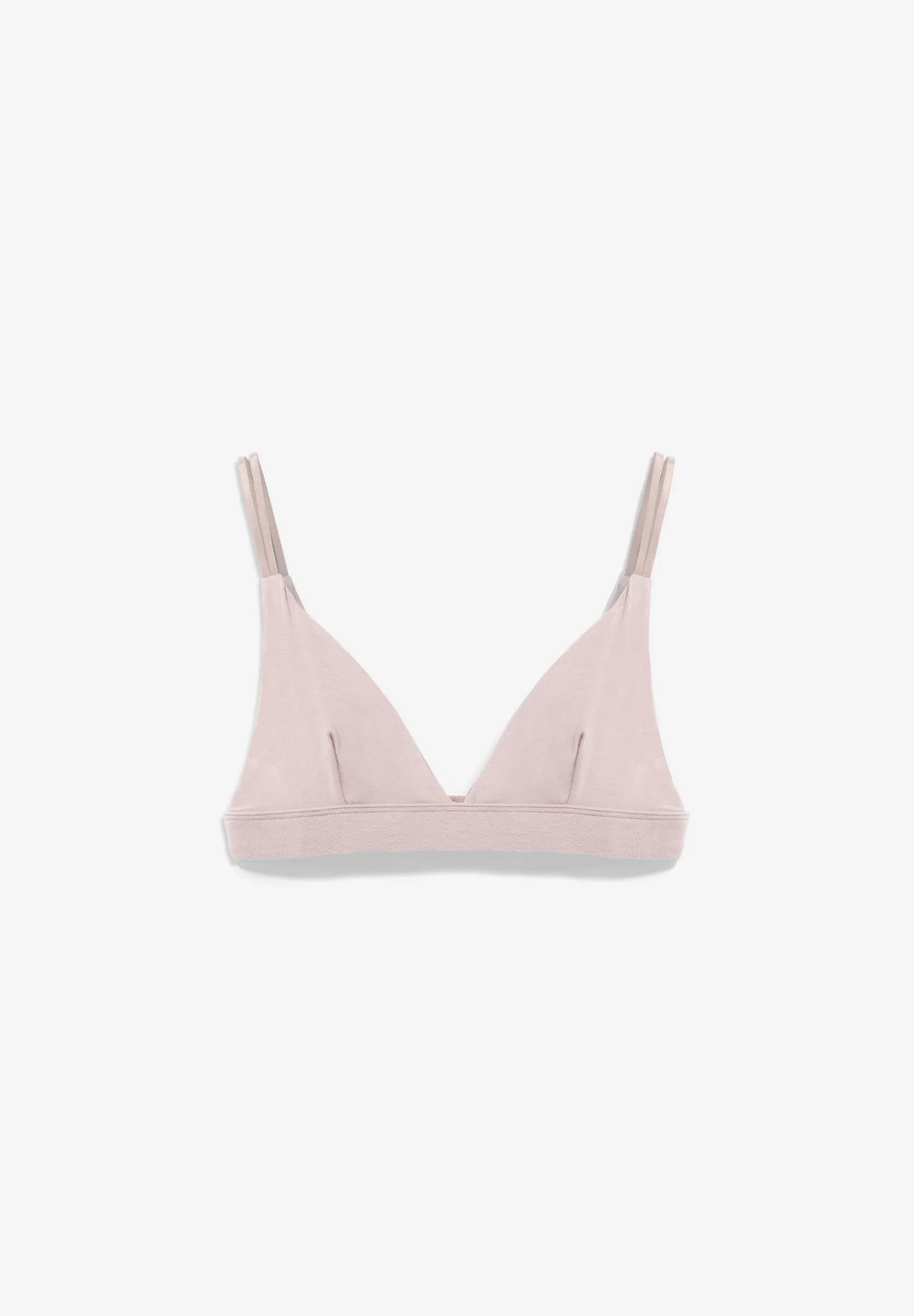 Soutien-gorge triangle en modal | rose "osilaa - grey blush"