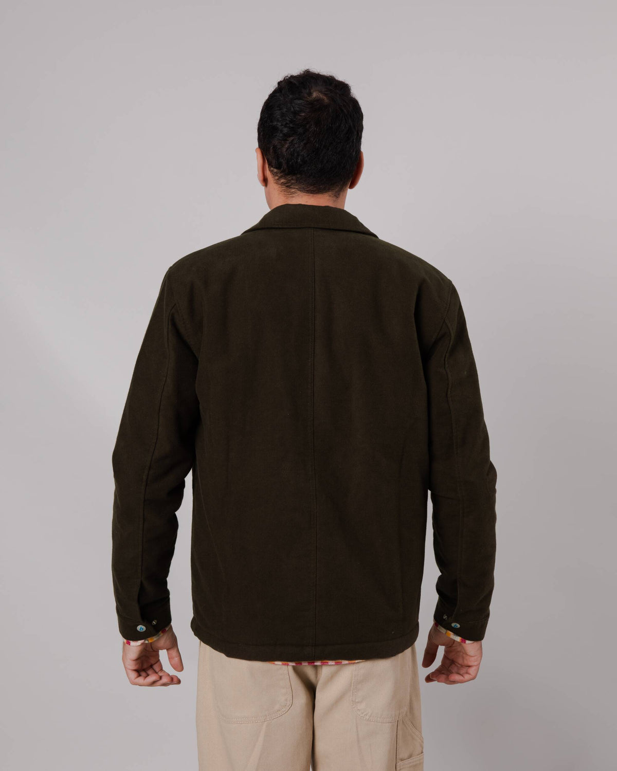 Manteau en coton bio | Kaki "jacket kakhi"