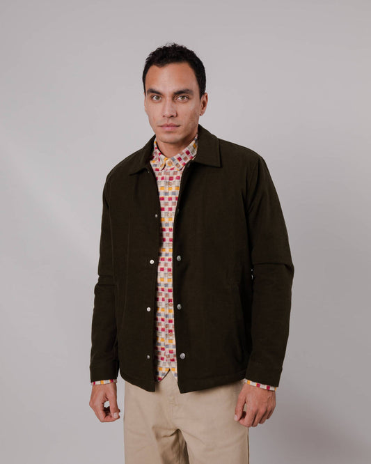 Manteau en coton bio | Kaki "jacket kakhi"