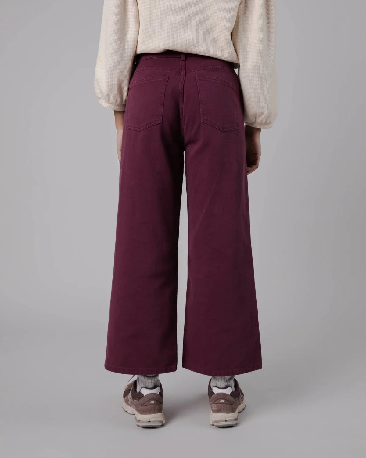 Pantalon ample en coton bio | Prune "5 pocket pant"
