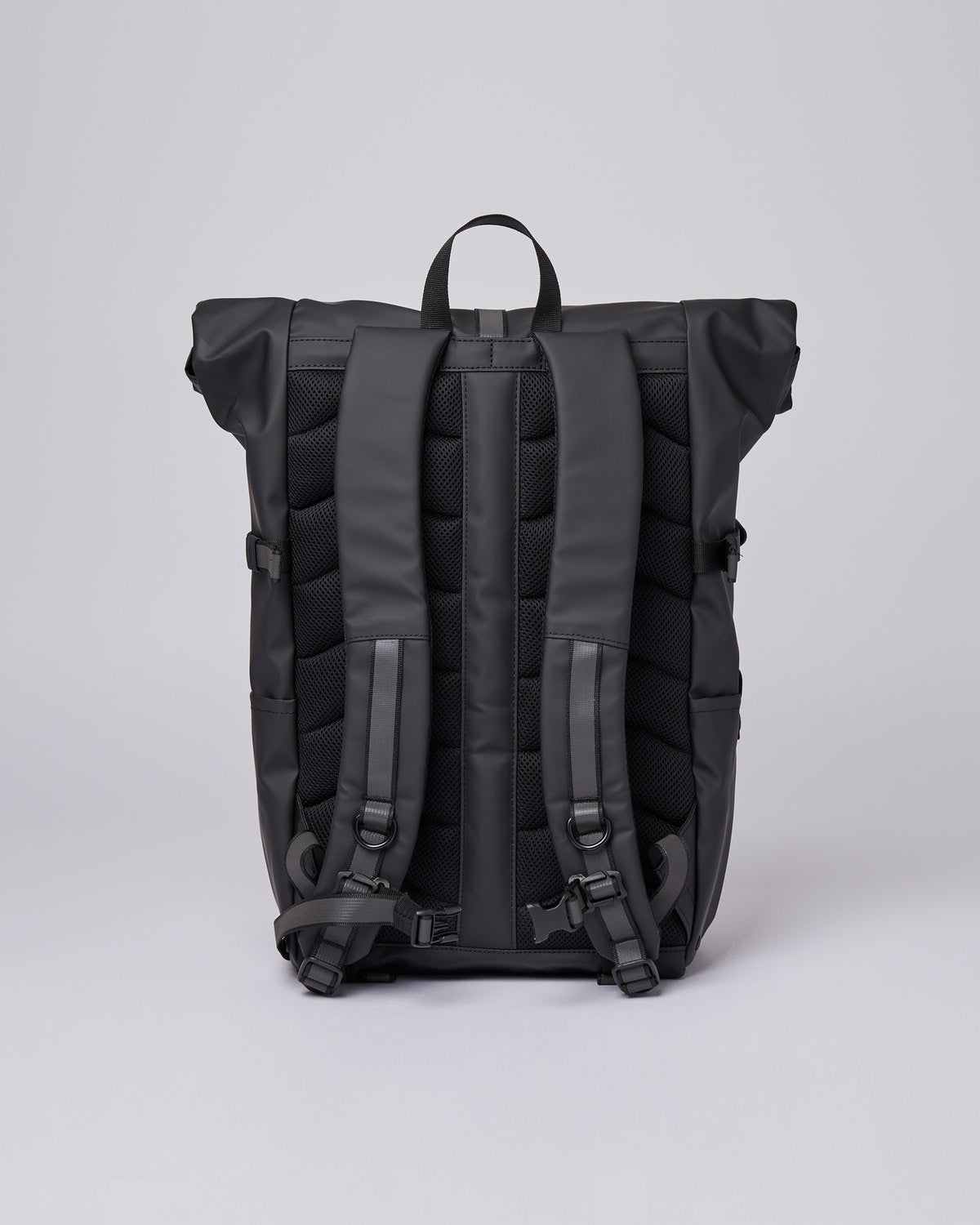 Sac à dos imperméable en matière recyclée | noir "Ruben 2.0 black"