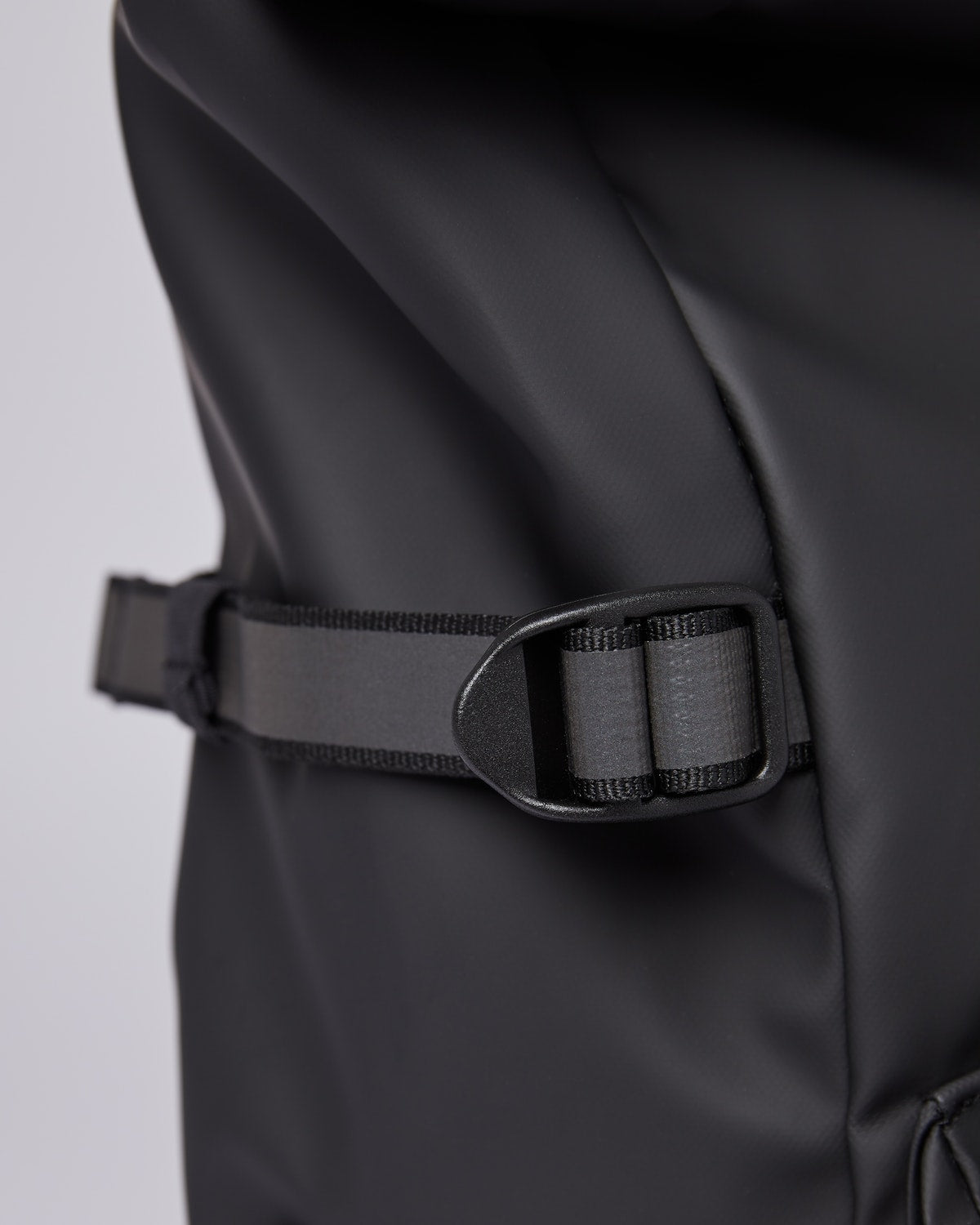 Sac à dos imperméable en matière recyclée | noir "Ruben 2.0 black"