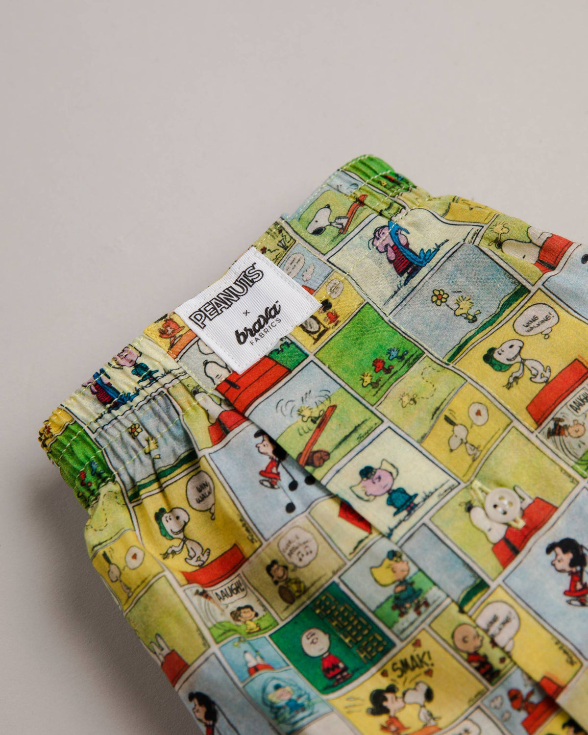 Caleçon en coton bio | Motifs "comic peanuts boxers"