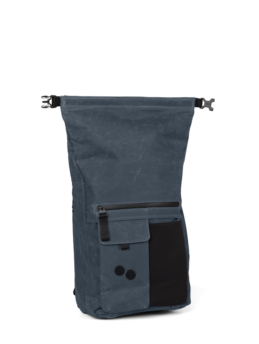 Sac à dos waxé bleu en recyclé - Carrik