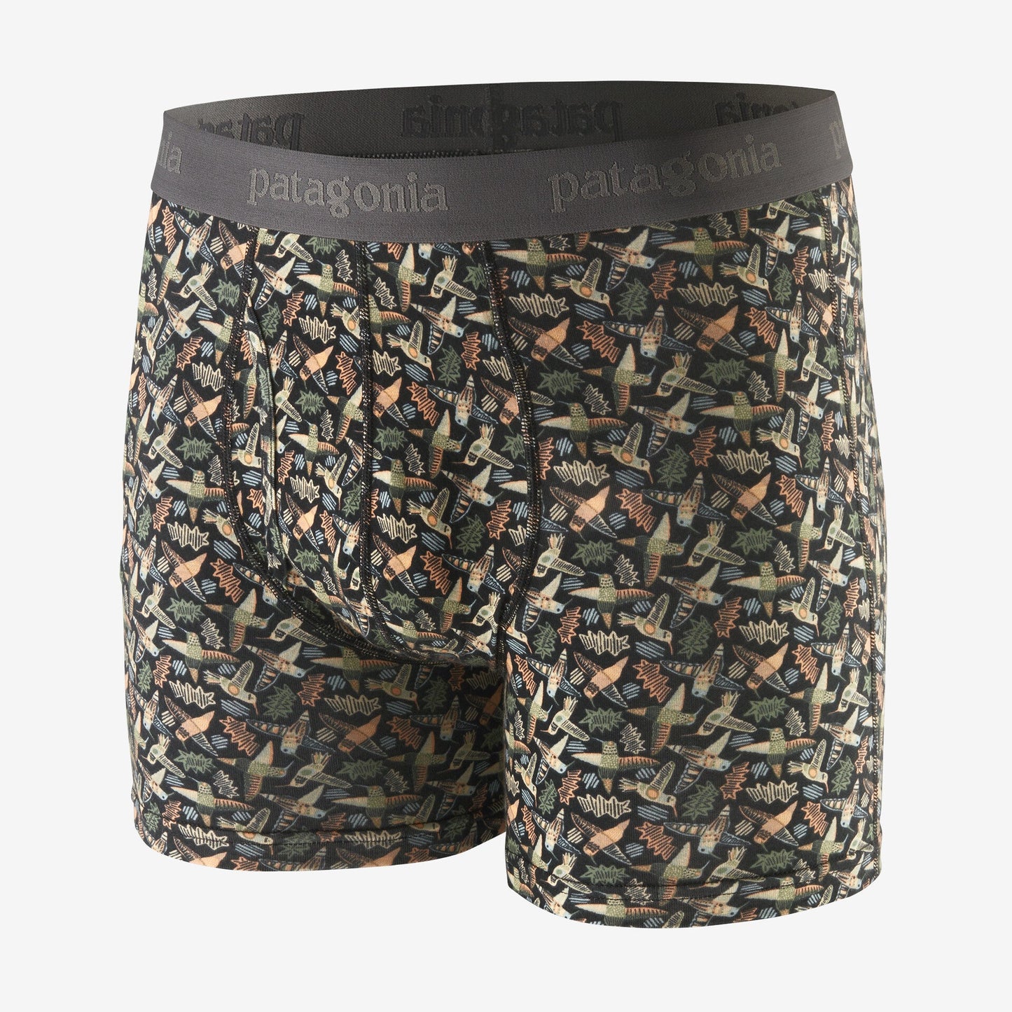 Boxer en tencel | multicolore "boxer briefs - 3 in. - allen's party: ink black"