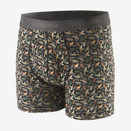 Boxer en tencel | multicolore "boxer briefs - 3 in. - allen's party: ink black"