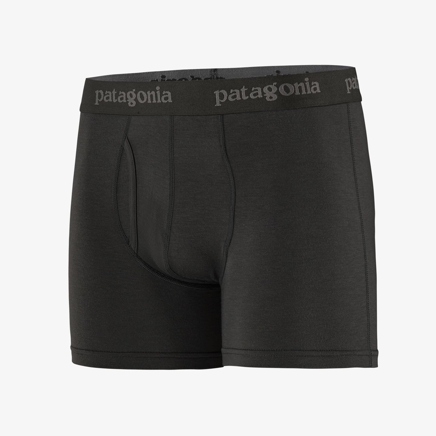 Boxer noir en tencel - Black