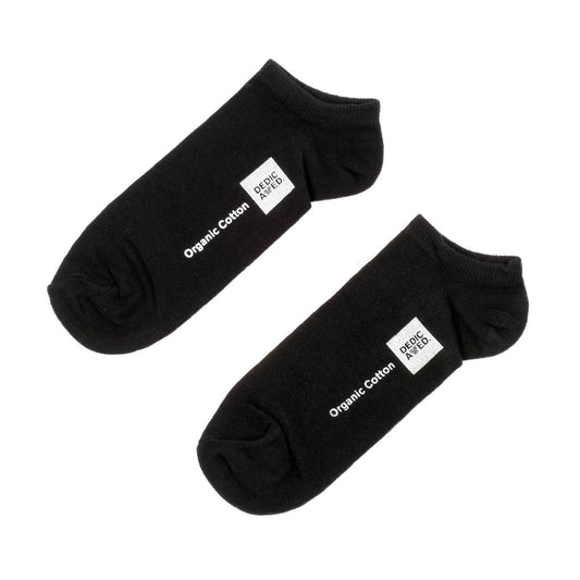 Chaussettes noires en coton bio