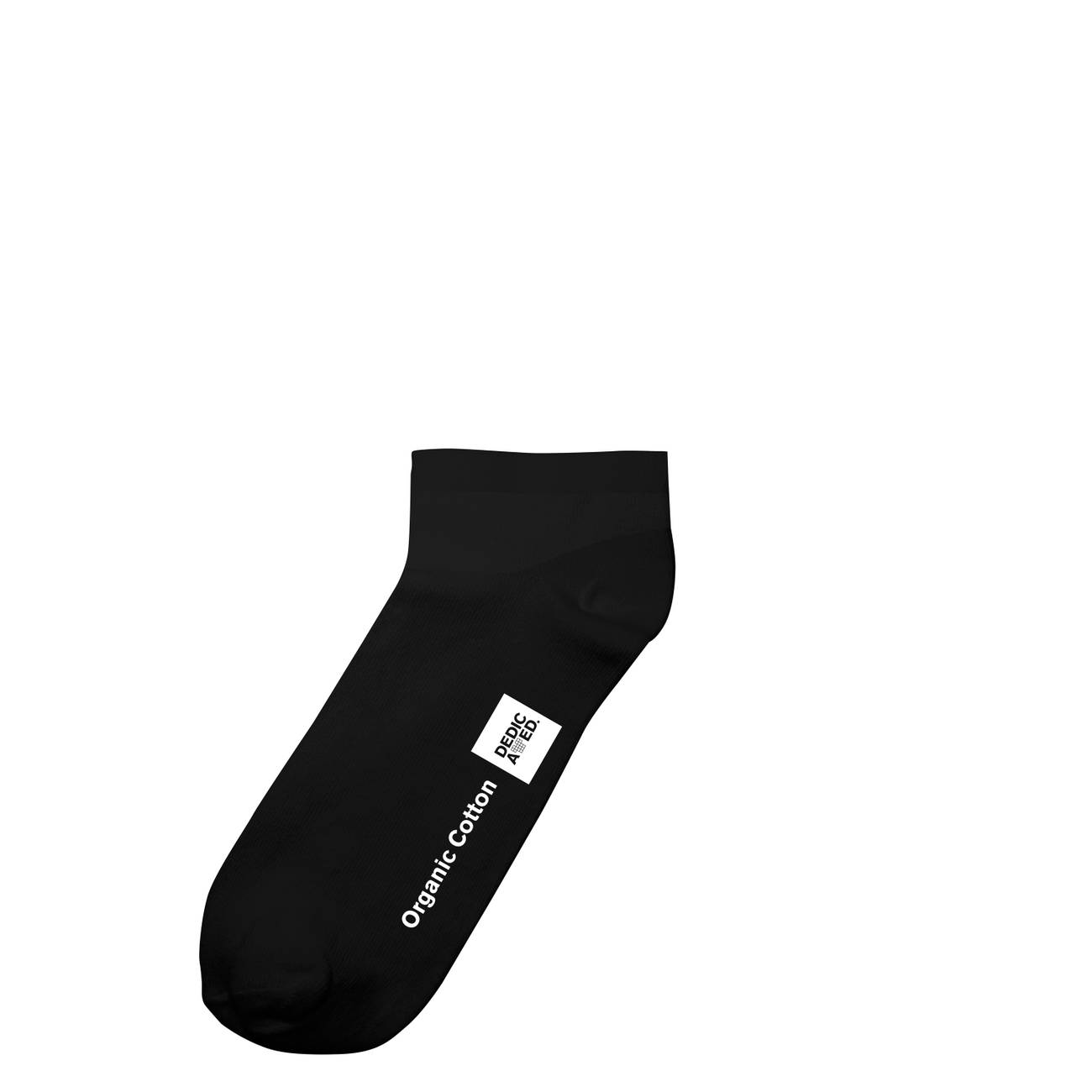 Chaussettes noires en coton bio