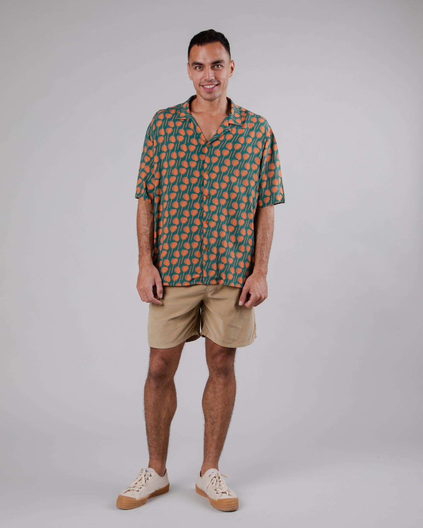 Short en velours côtelé de coton bio | beige "baby cord summer short sand yellow"