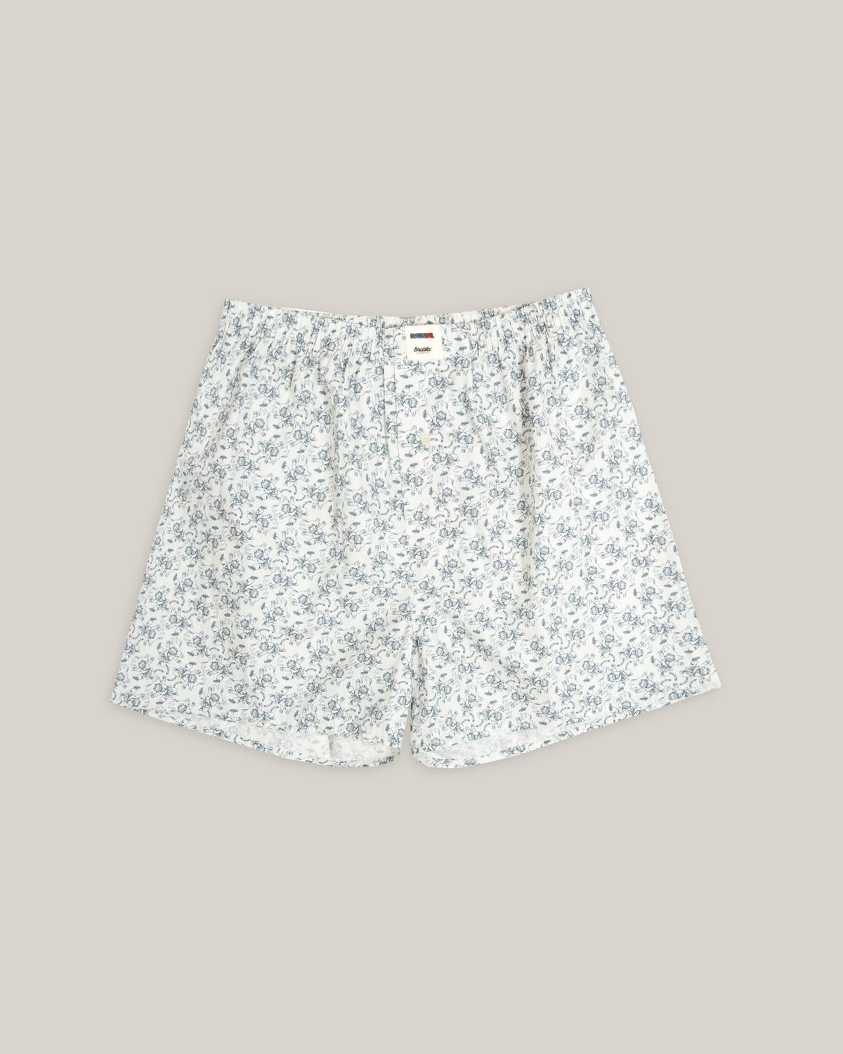 Caleçon en coton bio | blanc à motifs "goku dragon ball boxers ecru white"
