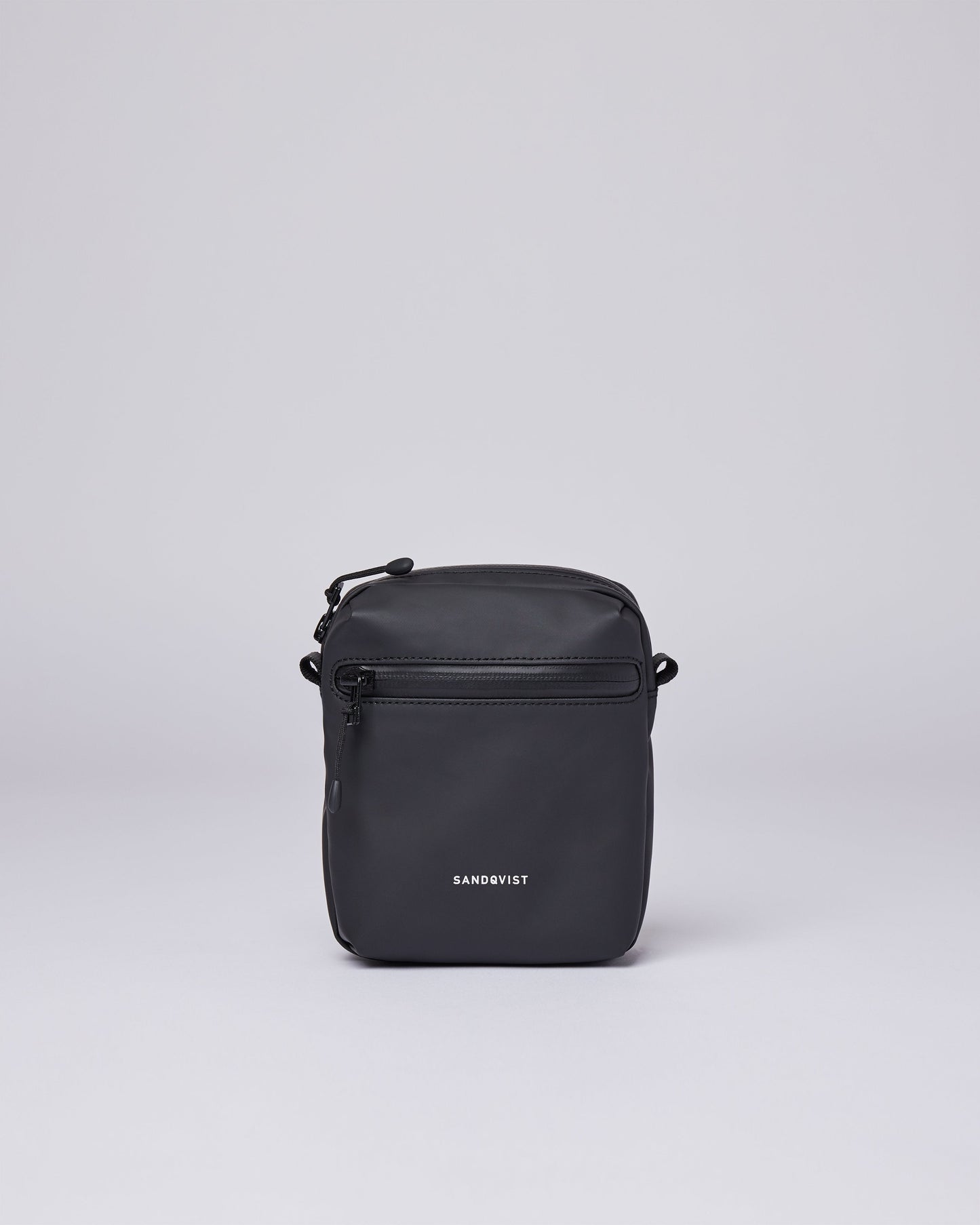 Sac à bandoulière 1L en matières recyclées | Noir "poe black"