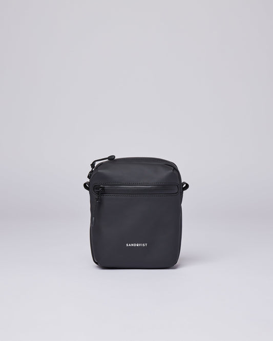 Sac à bandoulière 1L en matières recyclées | Noir "poe black"