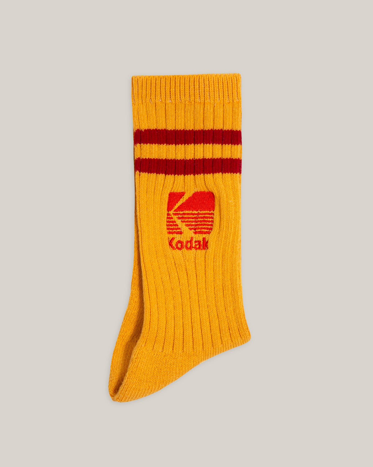 Chaussettes en coton biologique | "kodak socks yellow - yellow"