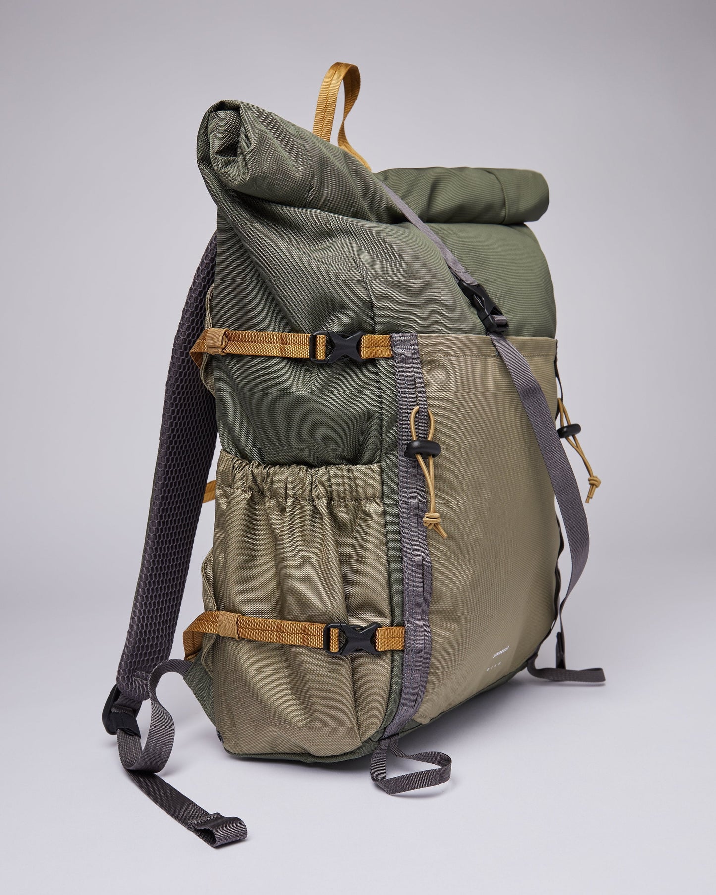 Sac à dos rolltop imperméable en recyclé | Vert "forest hike multi trekk green/leaf green"