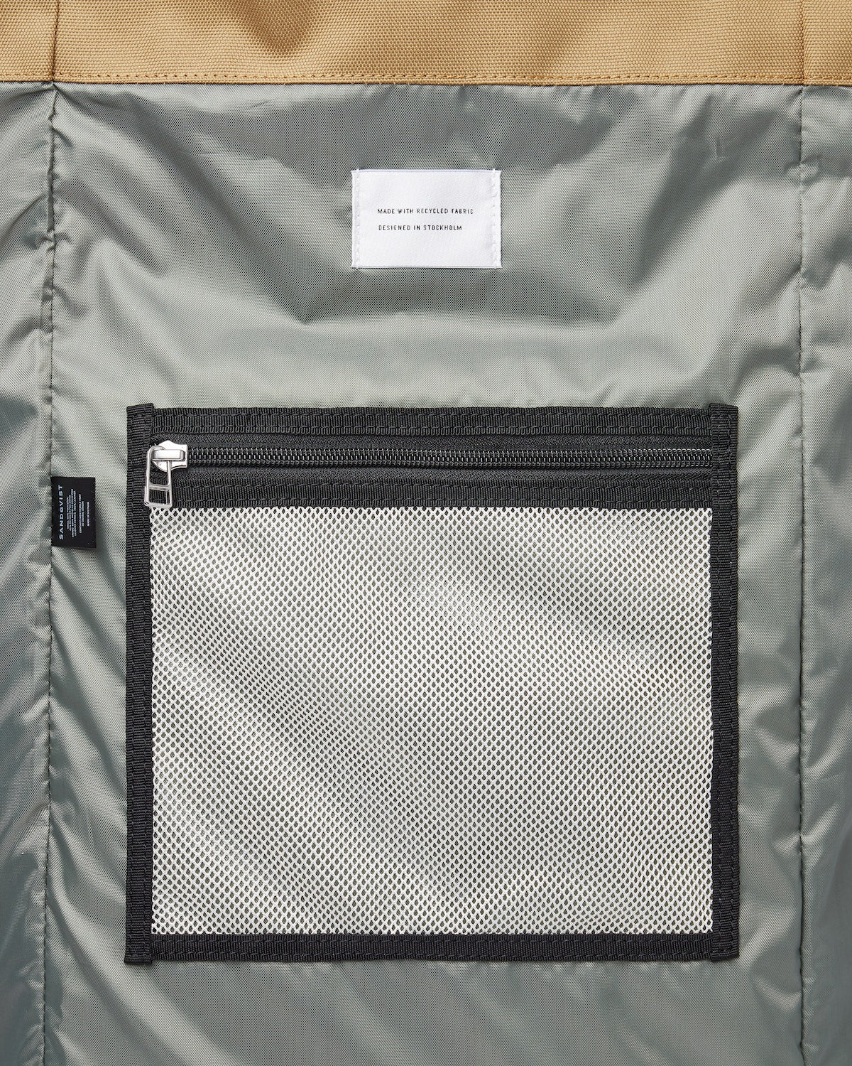 Sac à dos rolltop en matière recyclée | Marron "ilon multi bronze/black"