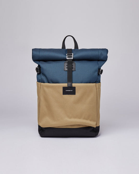 Sac à dos bicolore en polyester recyclé - Ilon