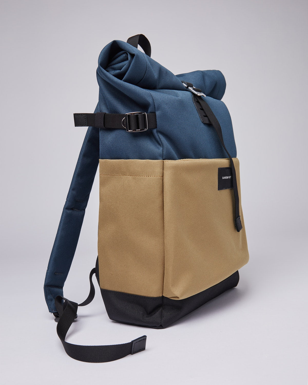 Sac à dos bicolore en polyester recyclé - Ilon