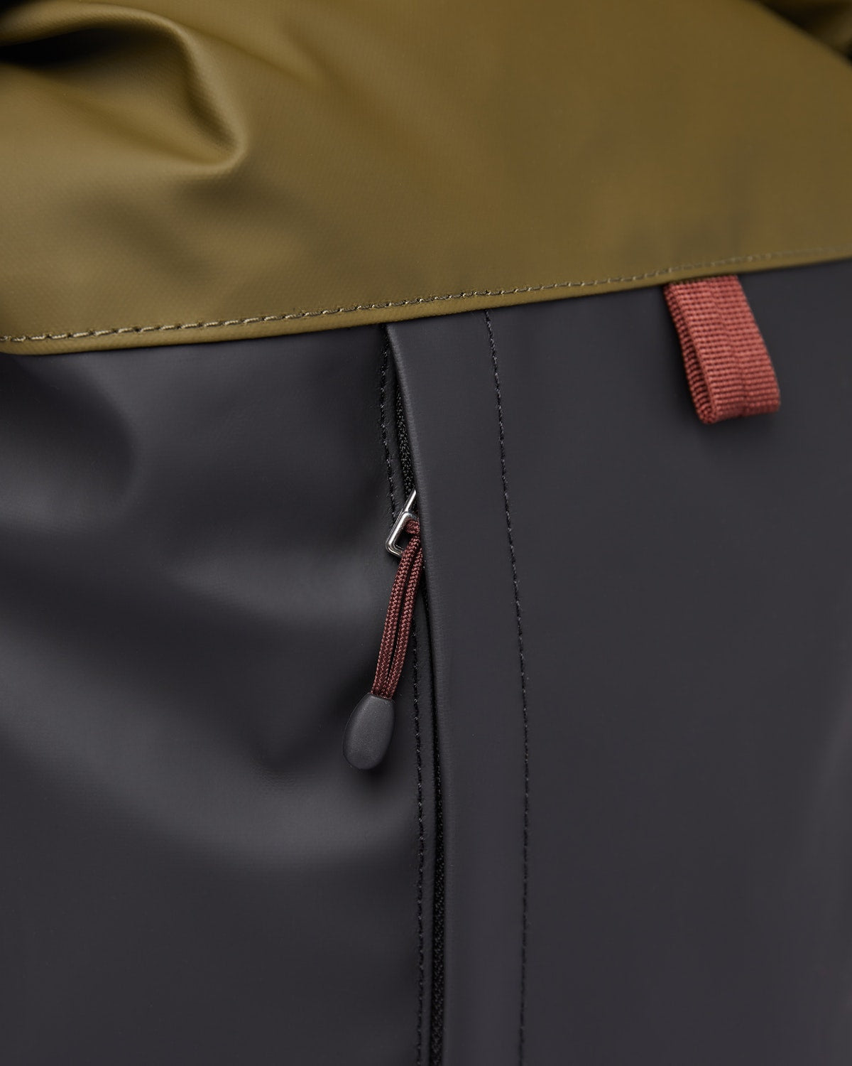 Sac à dos imperméable en matière recyclée | Bicolore "konrad"