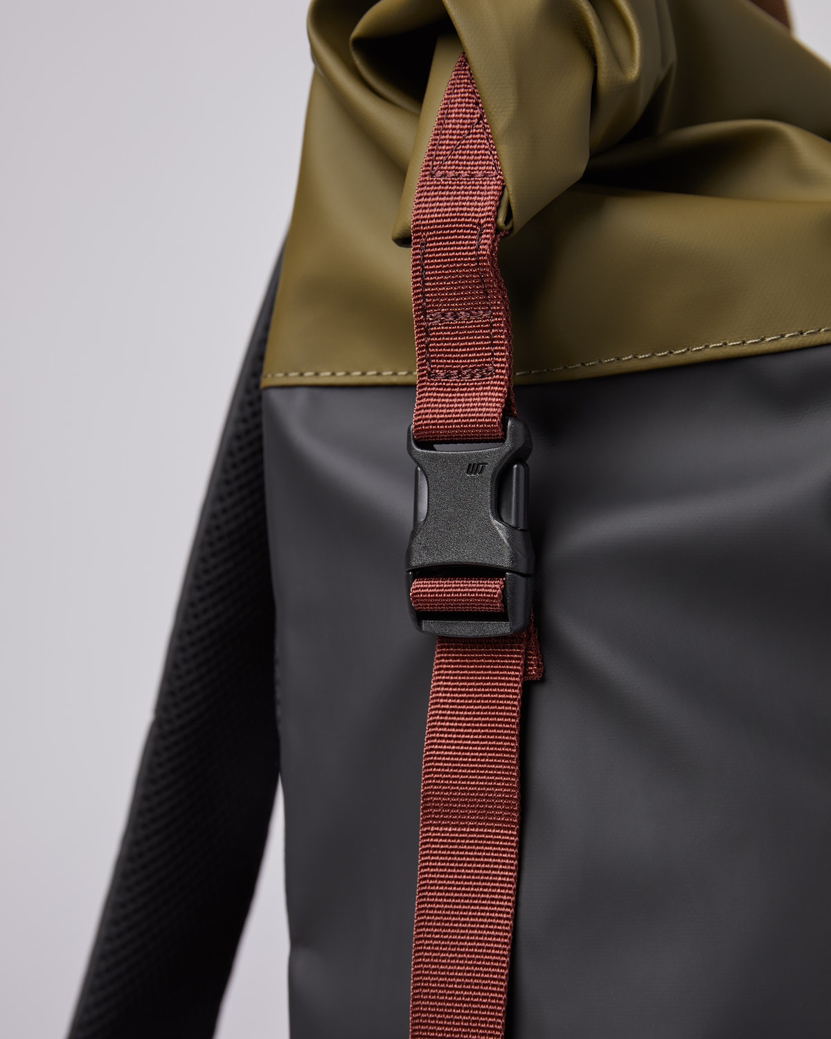Sac à dos imperméable en matière recyclée | Bicolore "konrad"