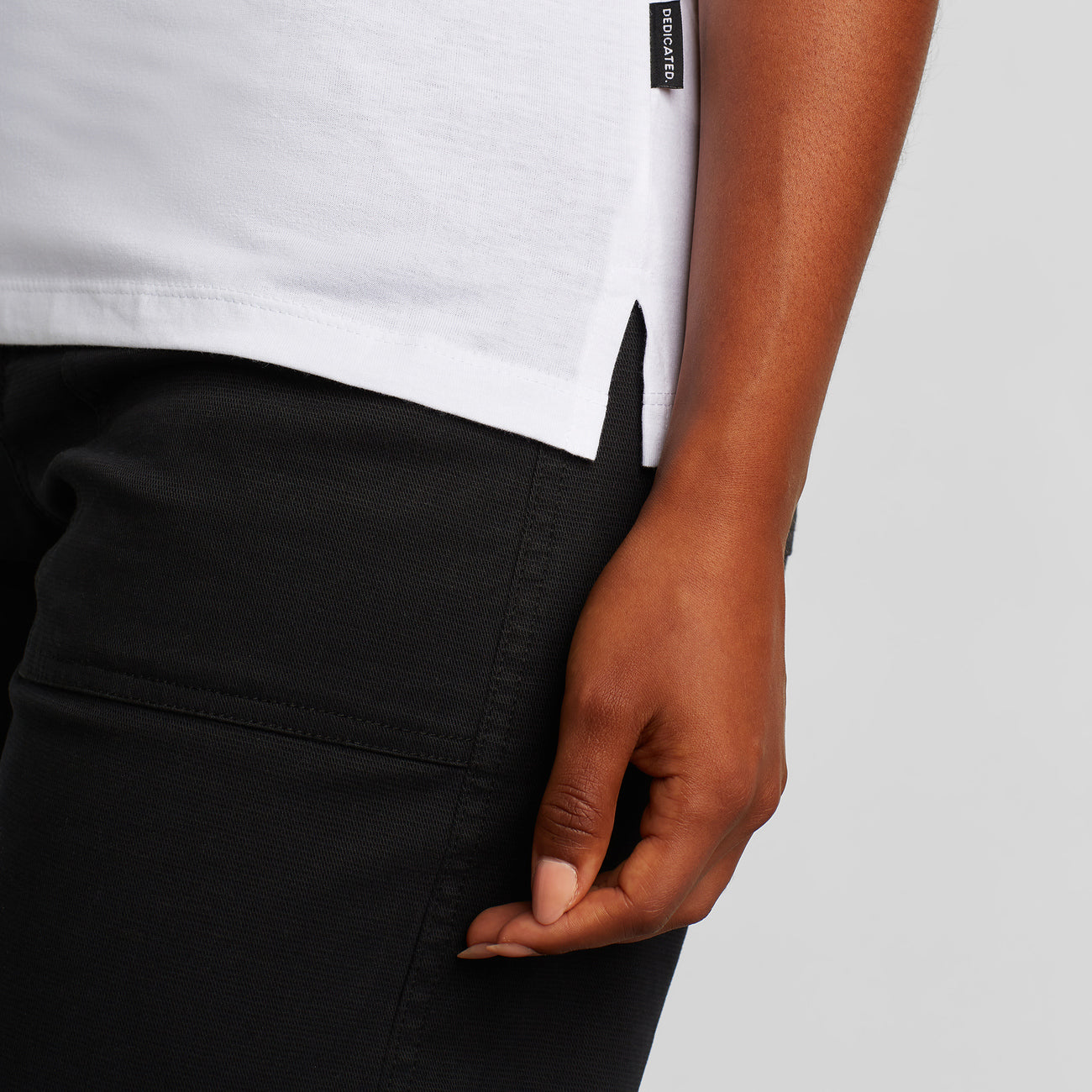 T-shirt en coton bio | Blanc "t-shirt visby base white"