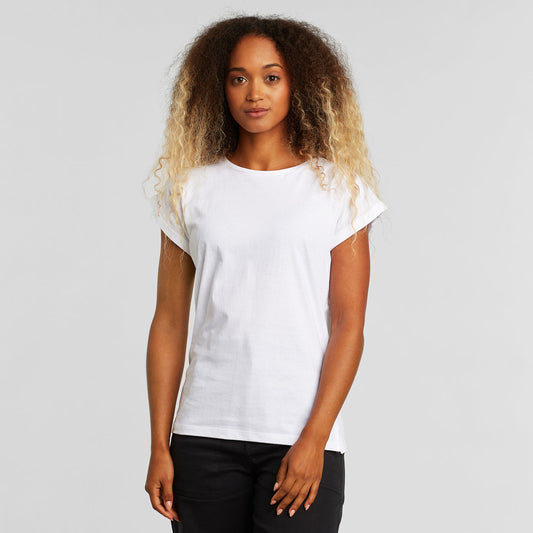 T-shirt en coton bio | Blanc "t-shirt visby base white"