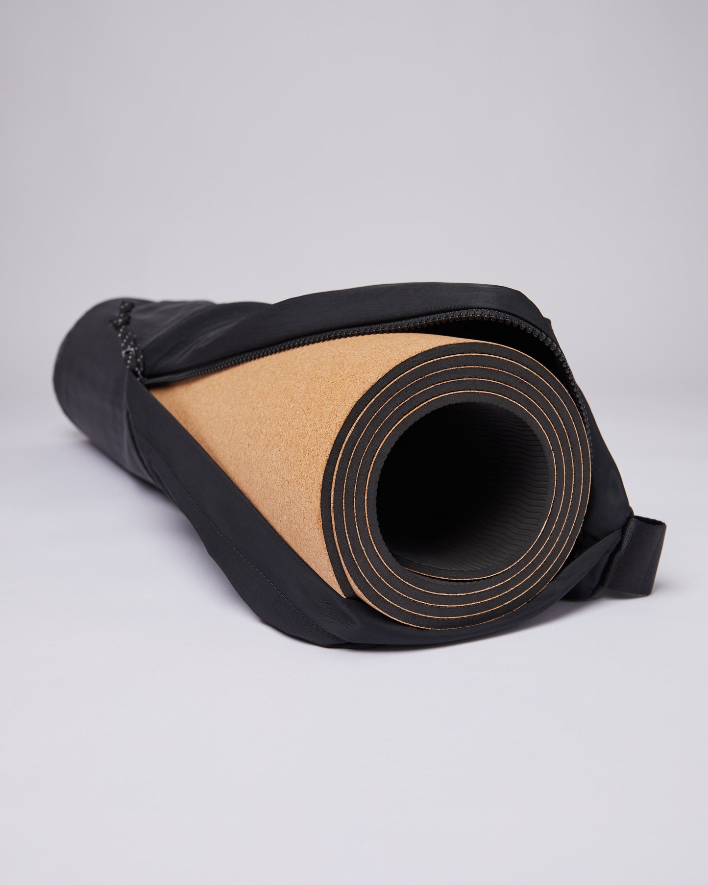 Housse tapis de yoga en recyclé | Noir "luna black"