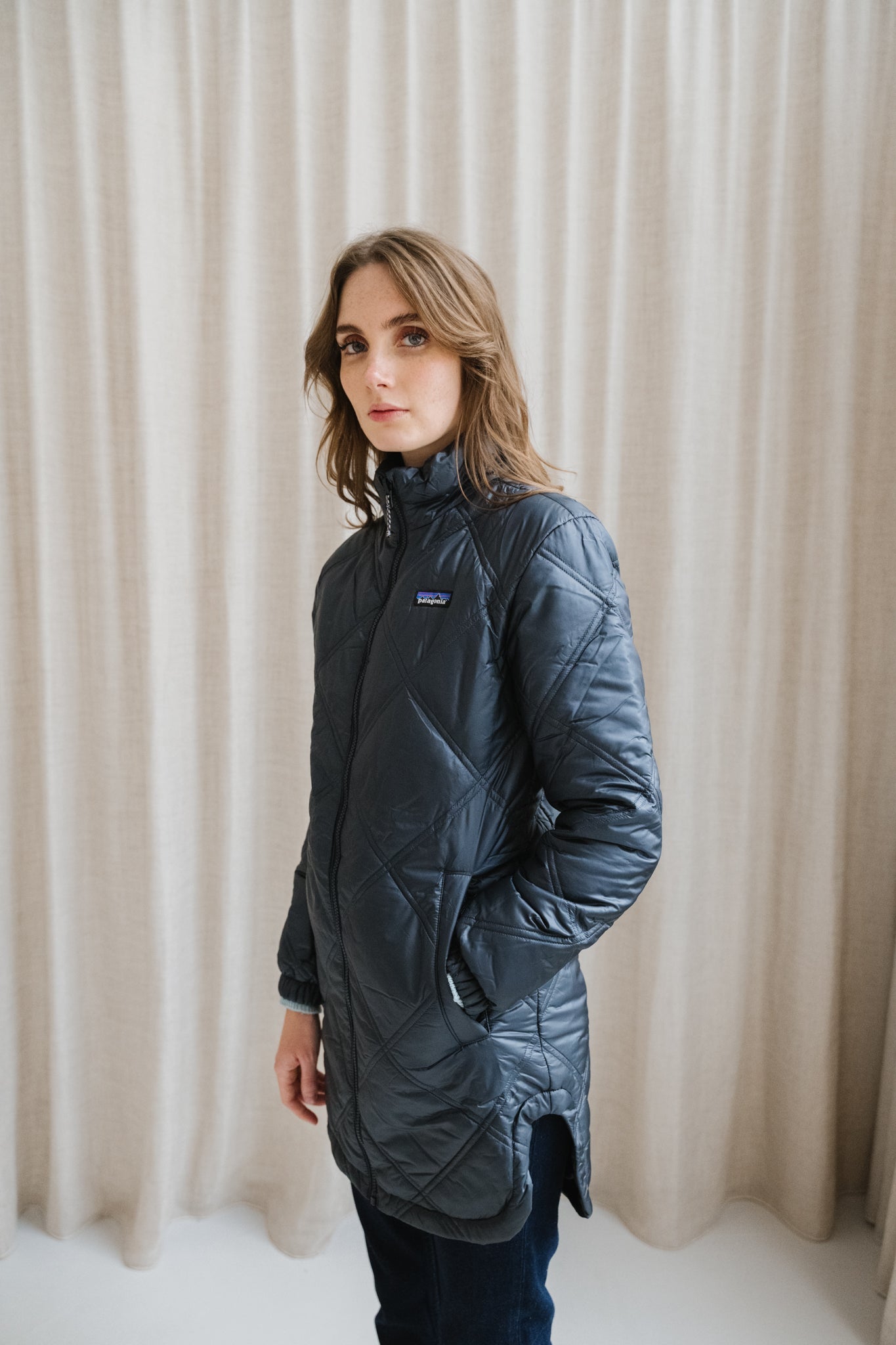 Parka réversible 3 en 1 en matière recyclée | marine "w's pine bank 3-in-1 parka pitch blue"