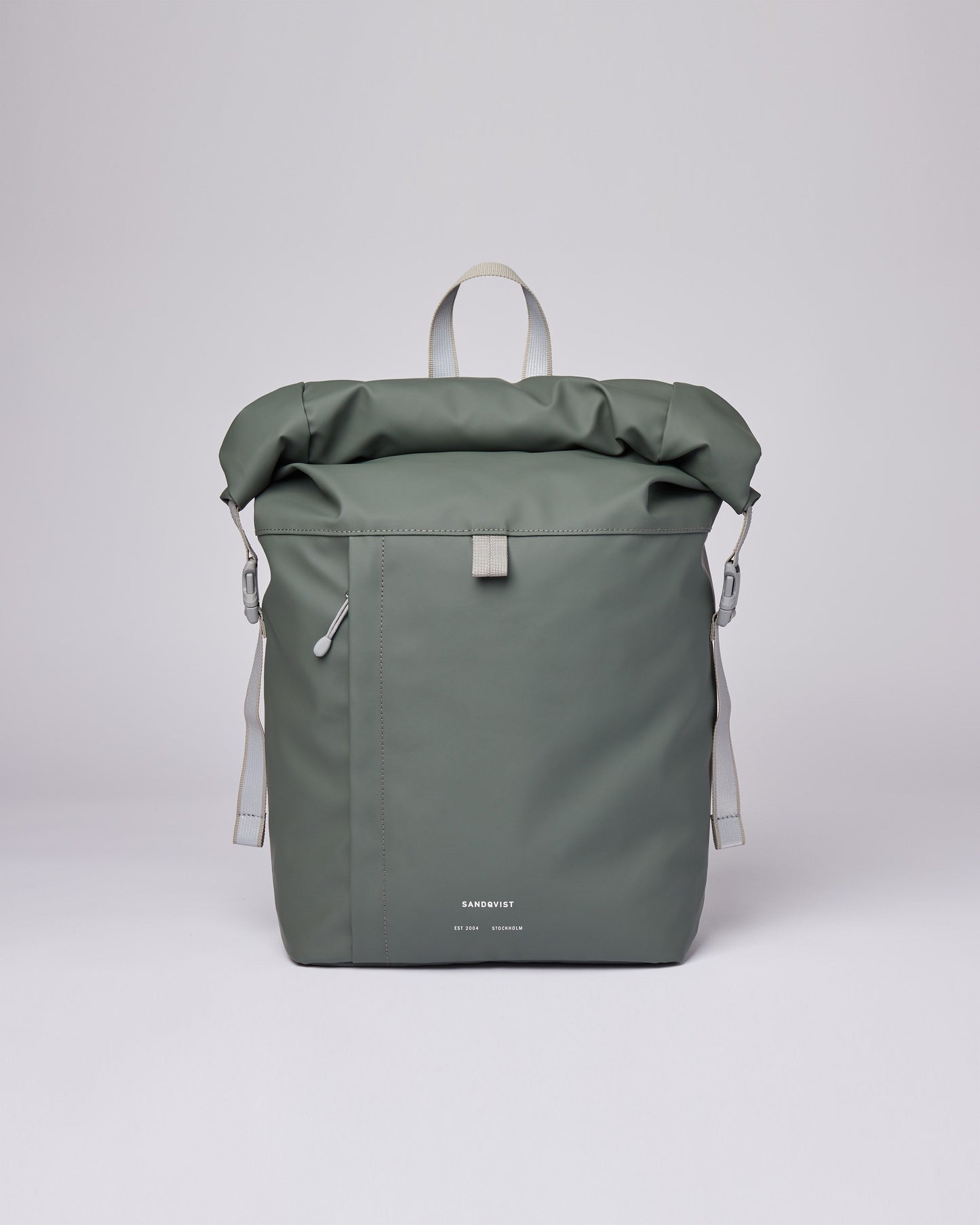 Sac à dos imperméable en matière recyclée | Vert "konrad lichen green"