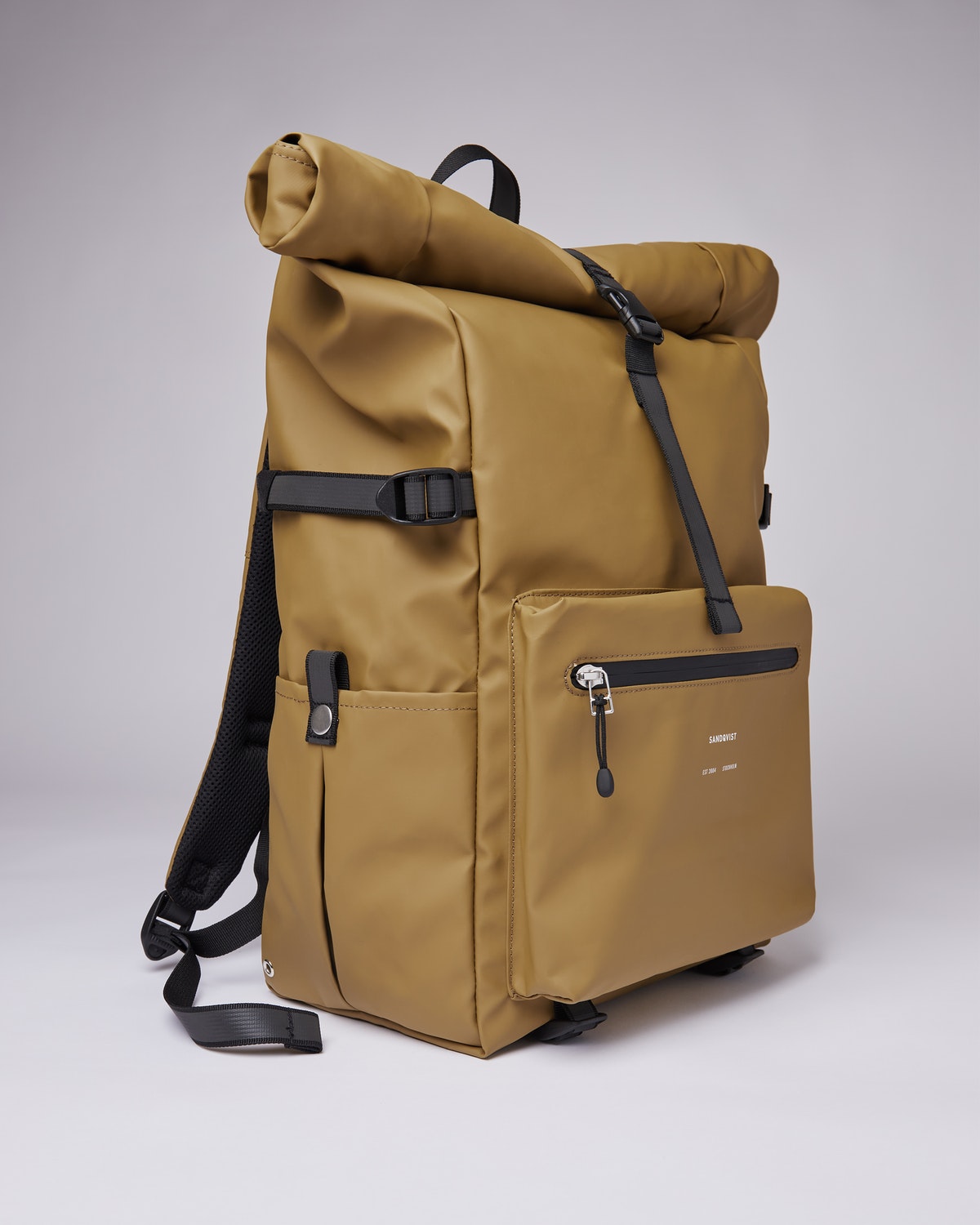 Sac à dos imperméable en matière recyclée | Marron "ruben 2.0 bronze"