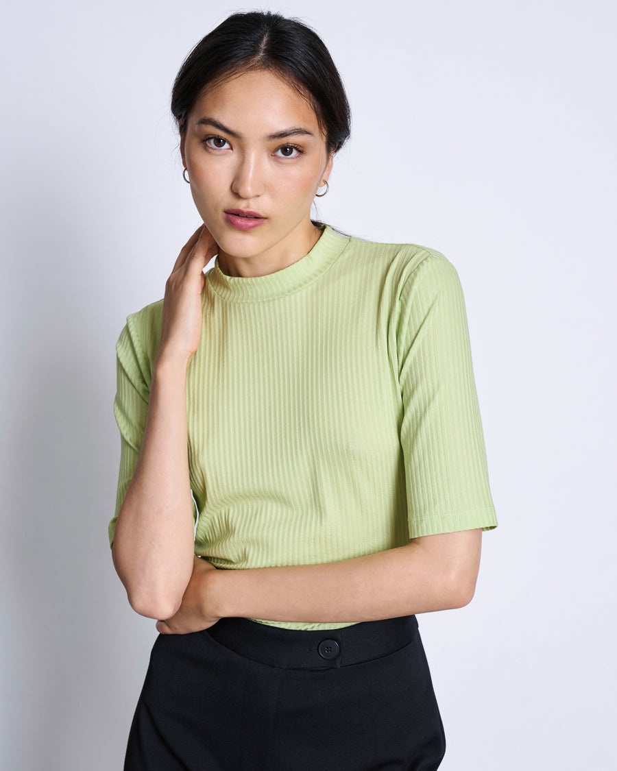 T-shirt vert en tencel - nina matcha