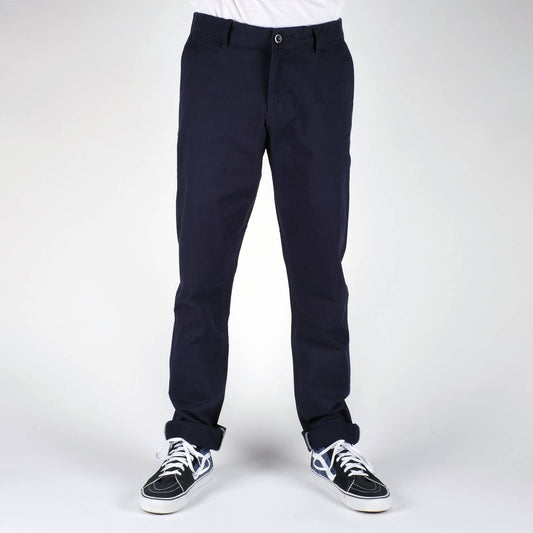 Chino marine en coton